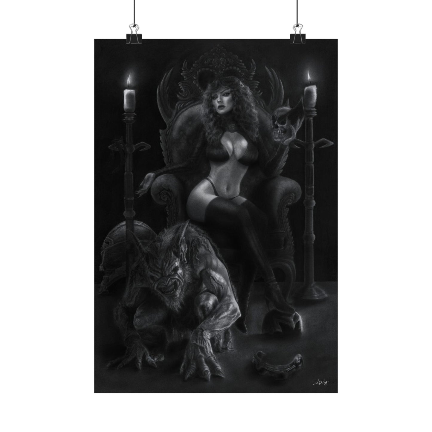 Print - Goblin Queen by Michelle Dias