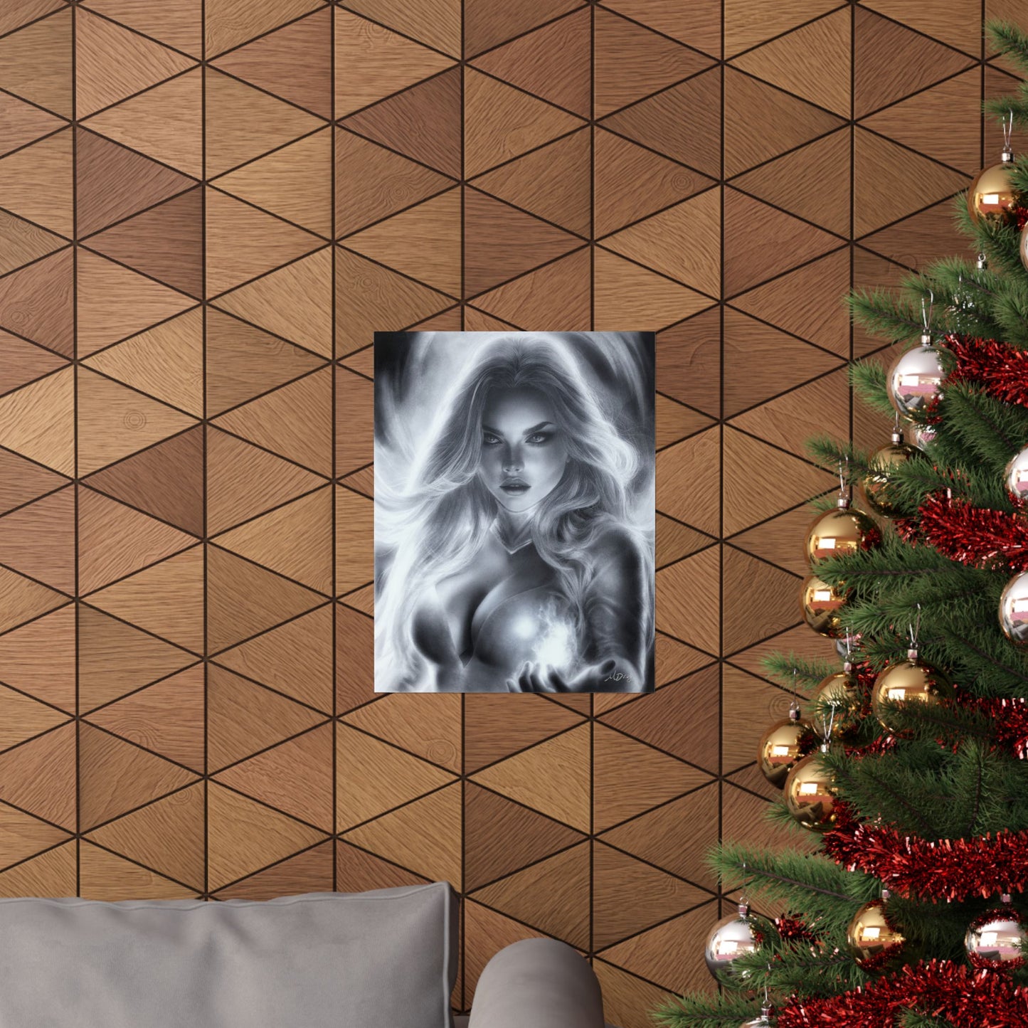 Print - Emma Frost by Michelle Dias