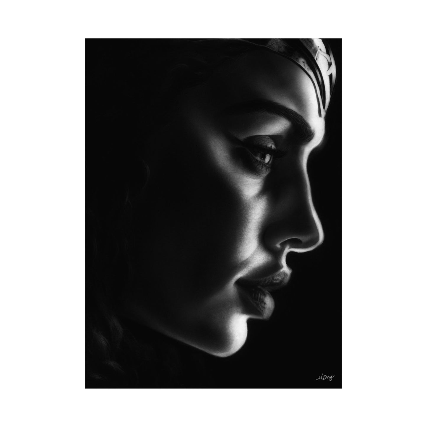 Print - Wonder Woman by Michelle Dias