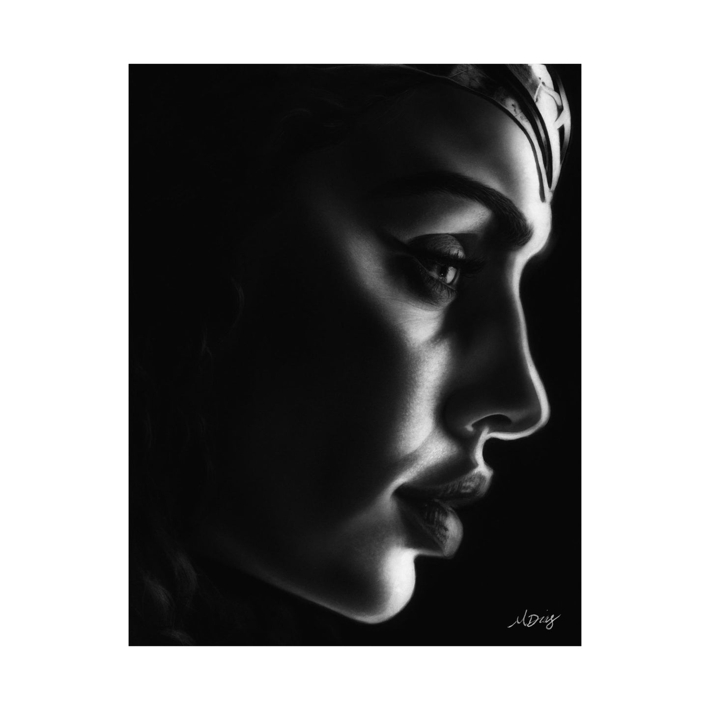 Print - Wonder Woman by Michelle Dias