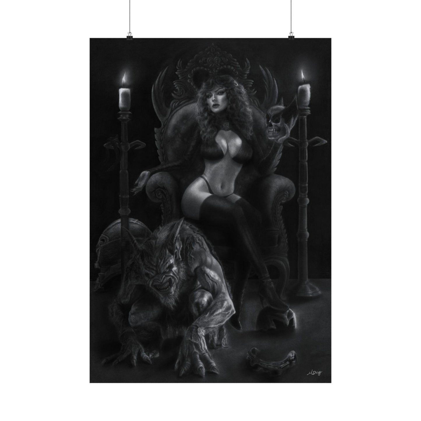 Print - Goblin Queen by Michelle Dias