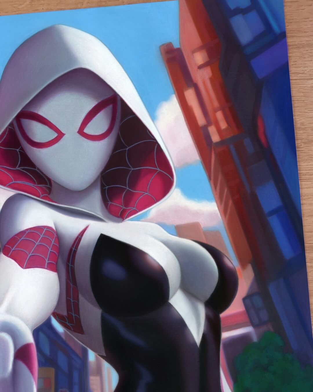 The Ghost Spider - Original Artwork by David Dias