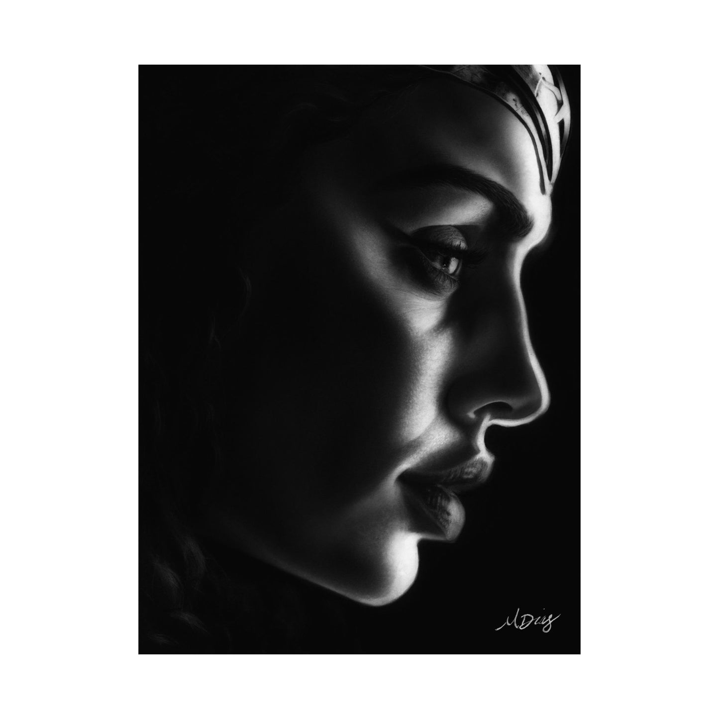 Print - Wonder Woman by Michelle Dias