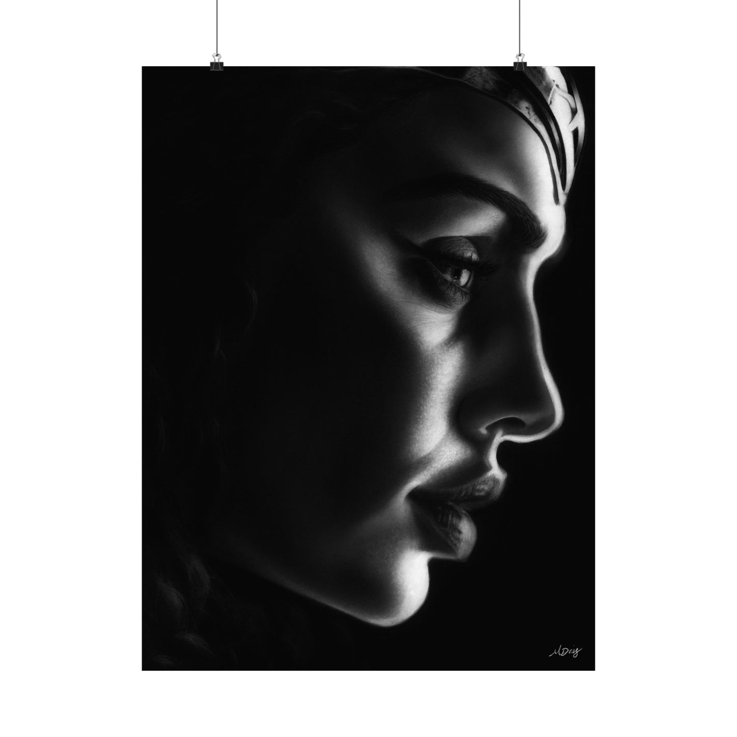 Print - Wonder Woman by Michelle Dias