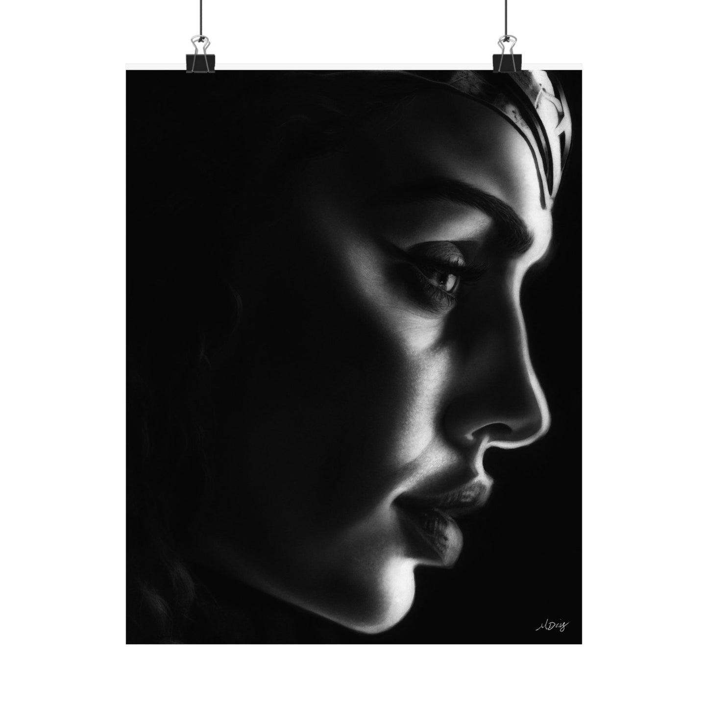 Print - Wonder Woman by Michelle Dias