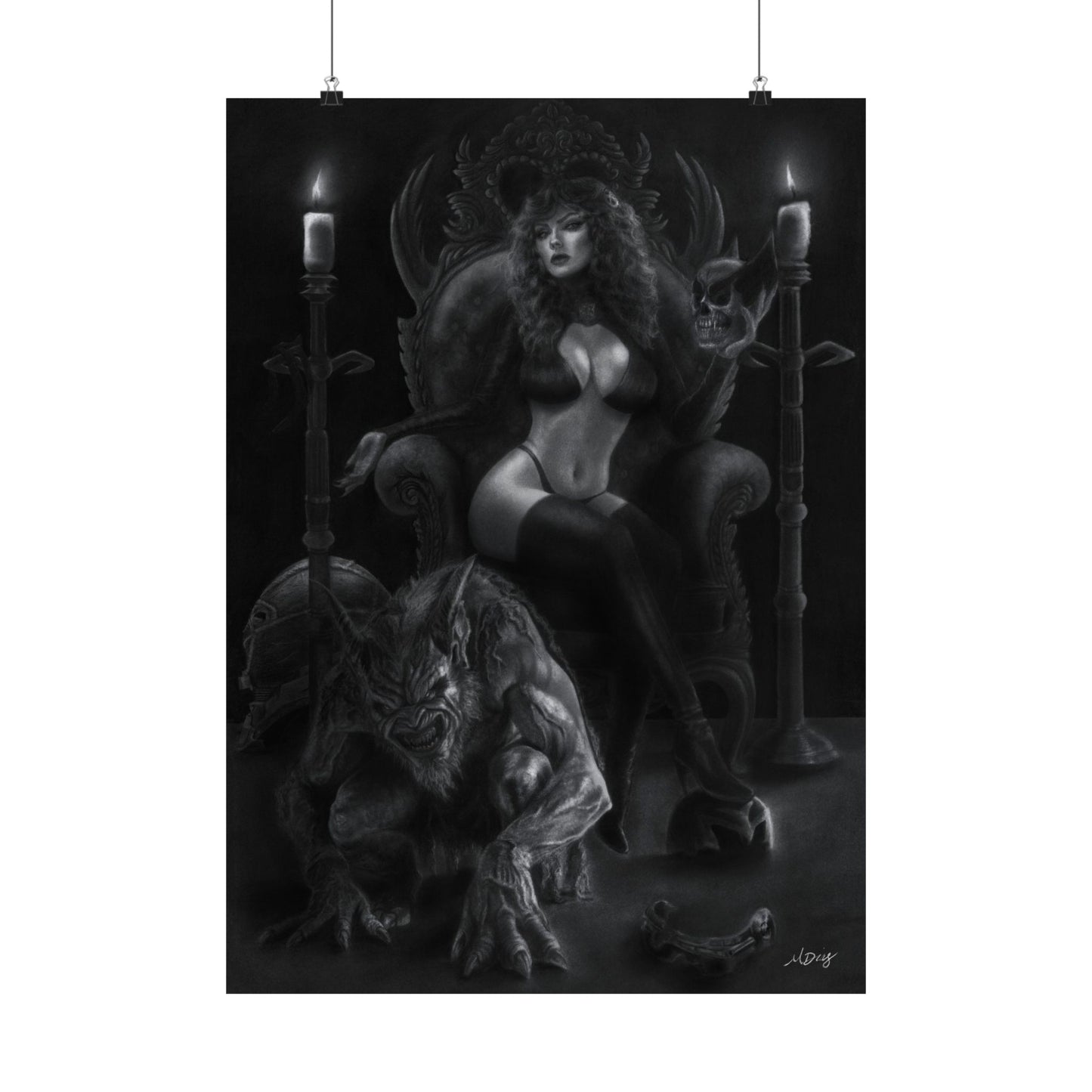 Print - Goblin Queen by Michelle Dias