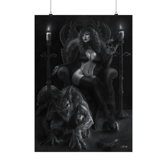 Print - Goblin Queen by Michelle Dias