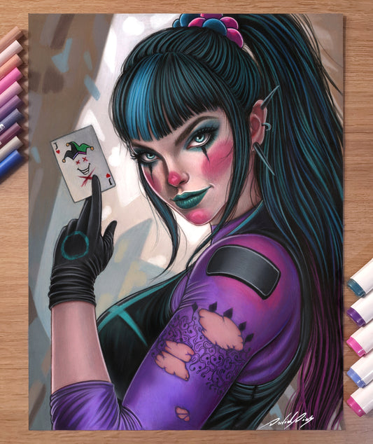 Punchline - Original Artwork by David Dias