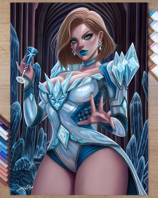 Emma Frost - Original Artwork by David Dias
