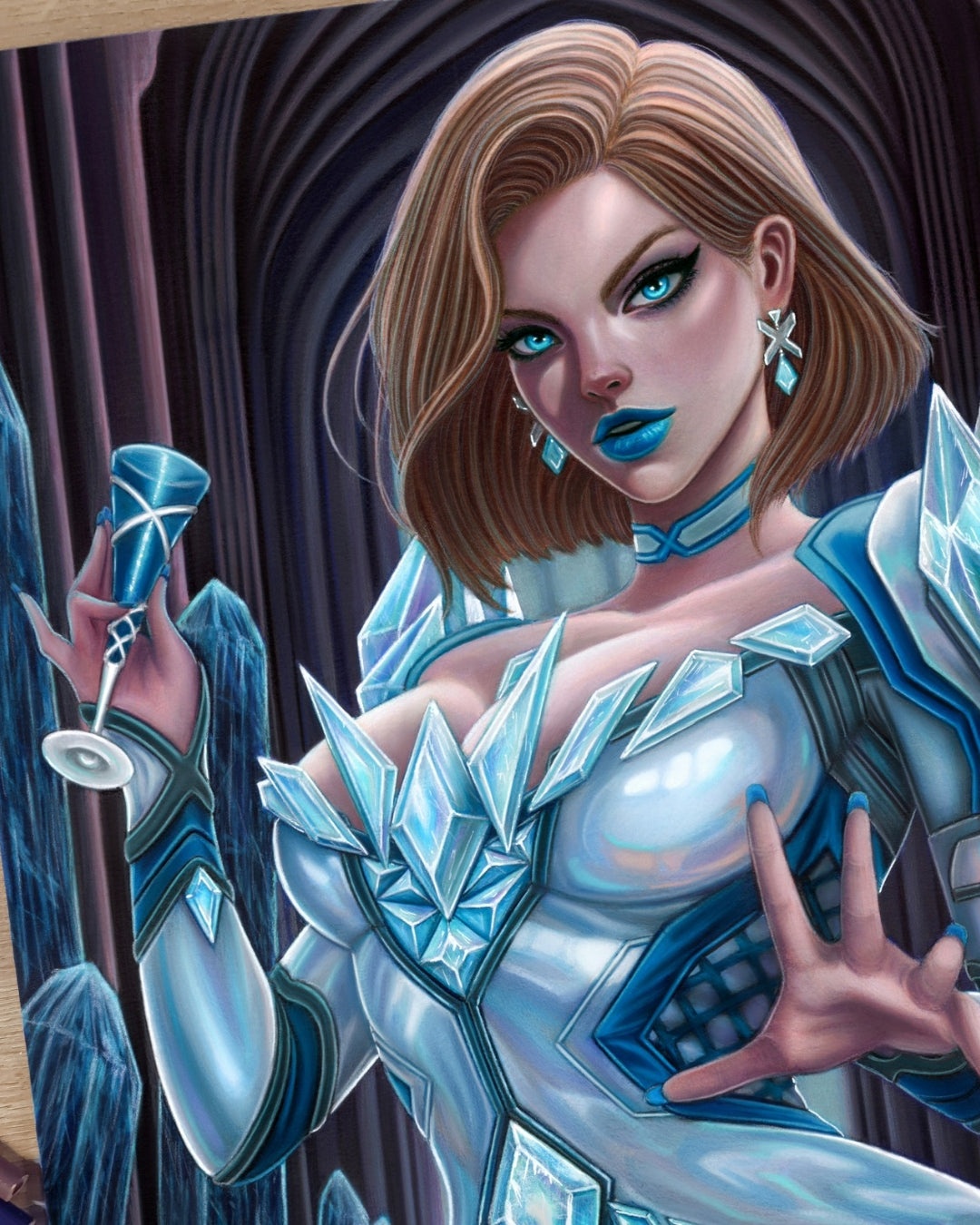 Emma Frost - Original Artwork by David Dias