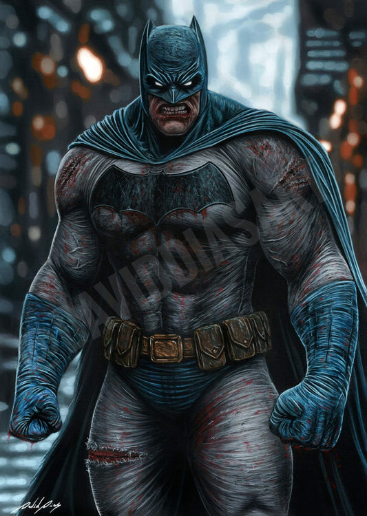 Print - Batman - Artwork by David Dias